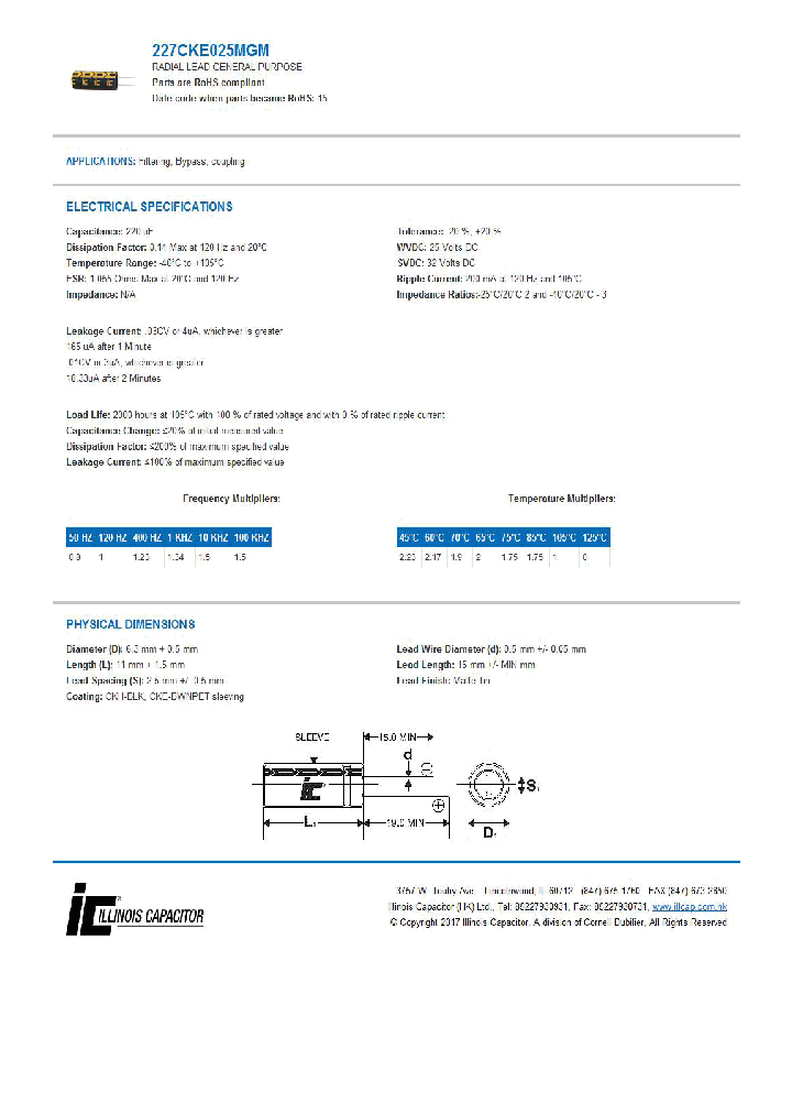 227CKE025MGM_9081450.PDF Datasheet