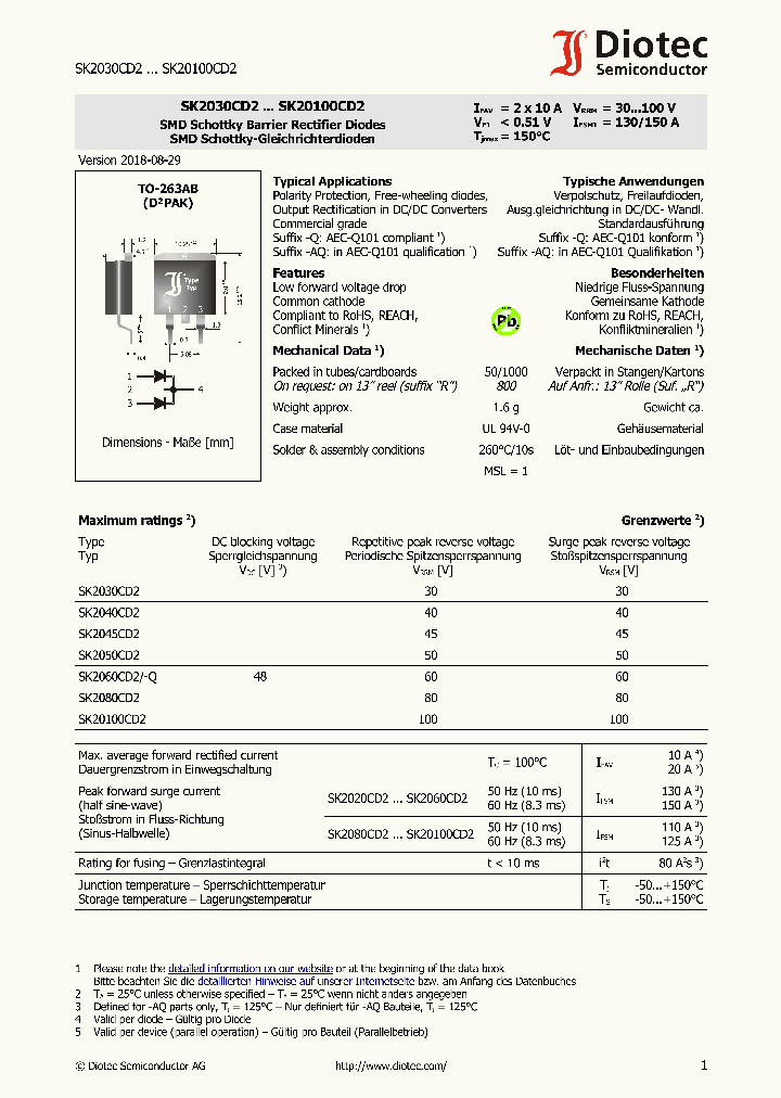 SK20100CD2_9081762.PDF Datasheet Download --- IC-ON-LINE