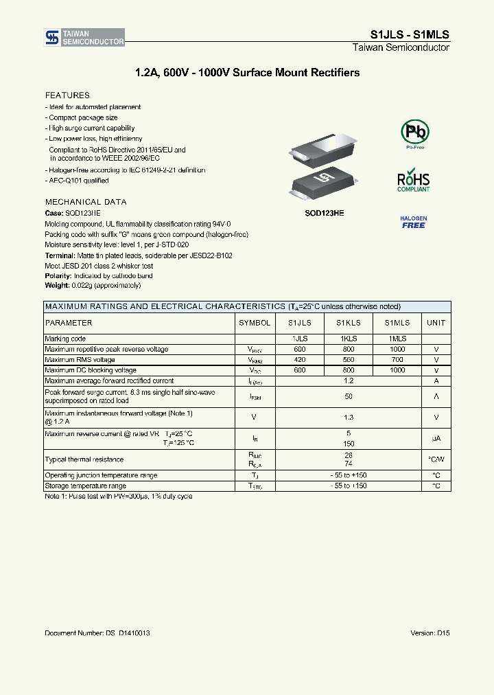 S1MLS_9082870.PDF Datasheet