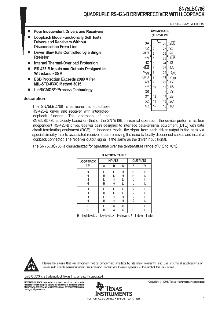 SN75LBC786_9083183.PDF Datasheet