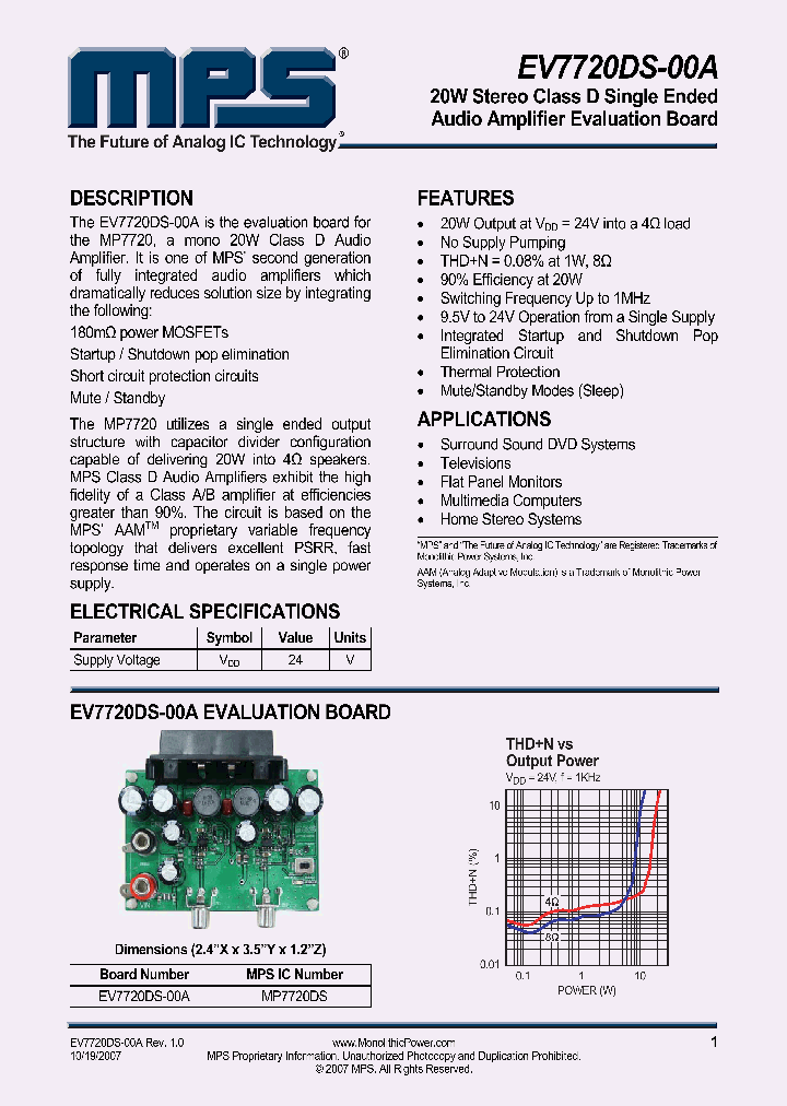 MP7720DS_9085927.PDF Datasheet Download --- IC-ON-LINE