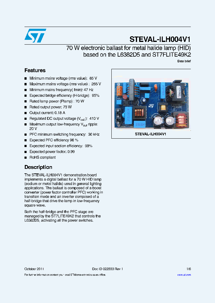 STEVAL-ILH004V1_9088699.PDF Datasheet