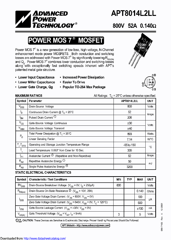 APT8014L2LLG_9091711.PDF Datasheet