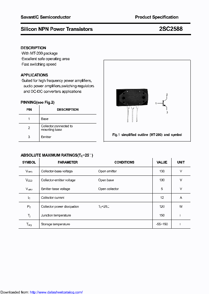 2SC2588_9093814.PDF Datasheet