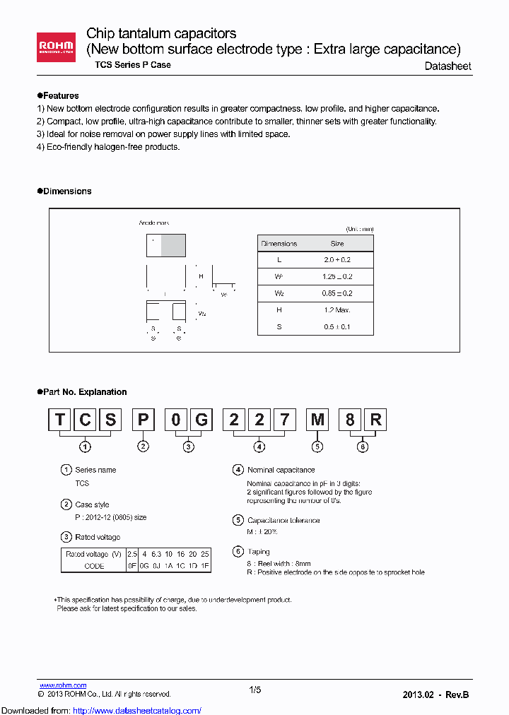 TCSP1E106M8R_9095148.PDF Datasheet