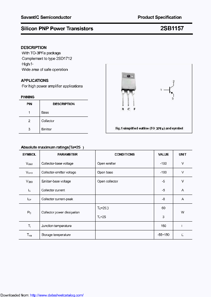 2SB1157_9096612.PDF Datasheet