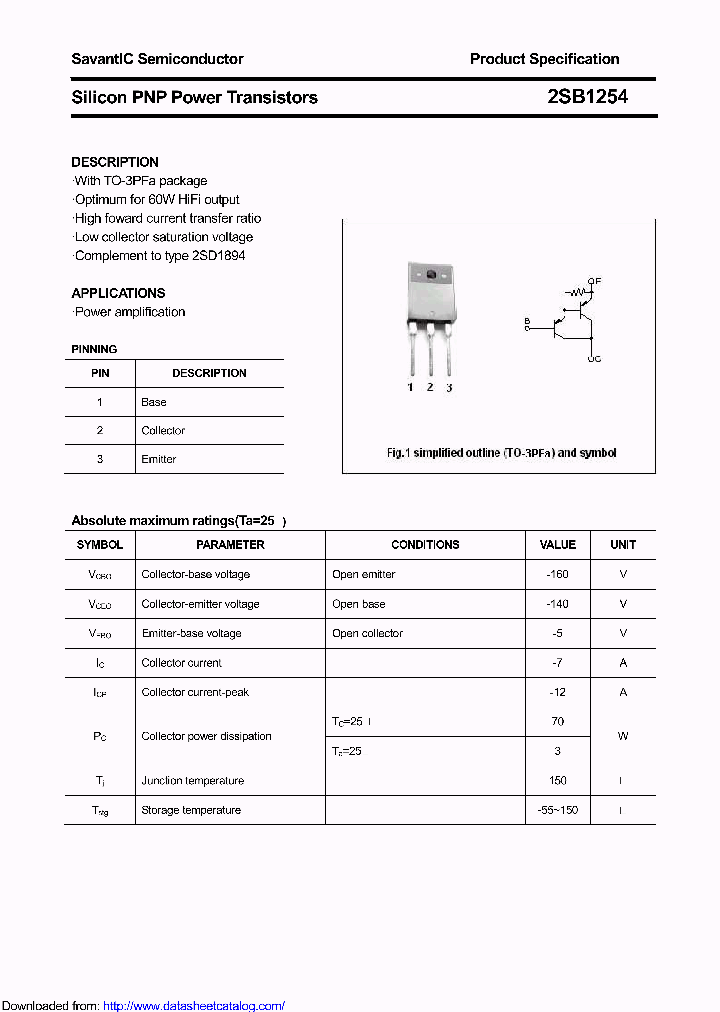 2SB1254_9096617.PDF Datasheet