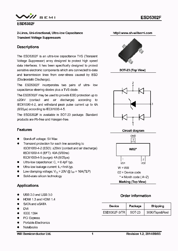 ESD5302F-3TR_9100555.PDF Datasheet