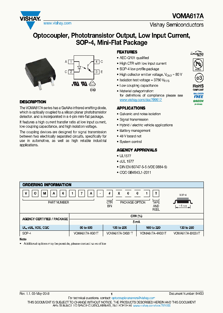 VOMA617A-3_9100929.PDF Datasheet