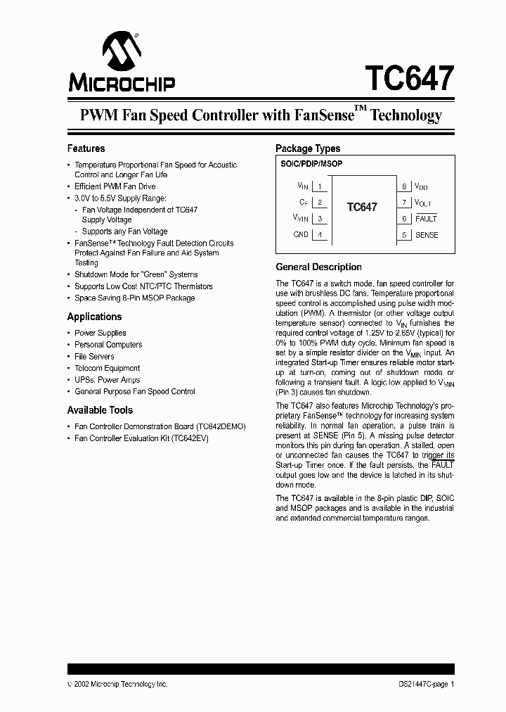 TC647VUATR_9101171.PDF Datasheet