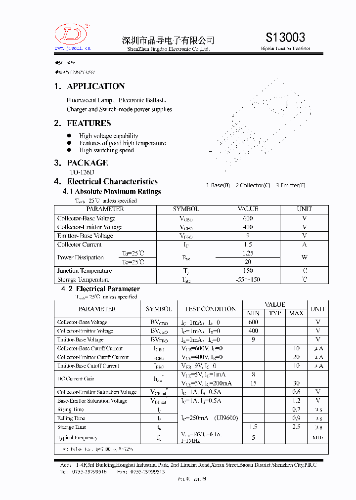 S13003_9101904.PDF Datasheet