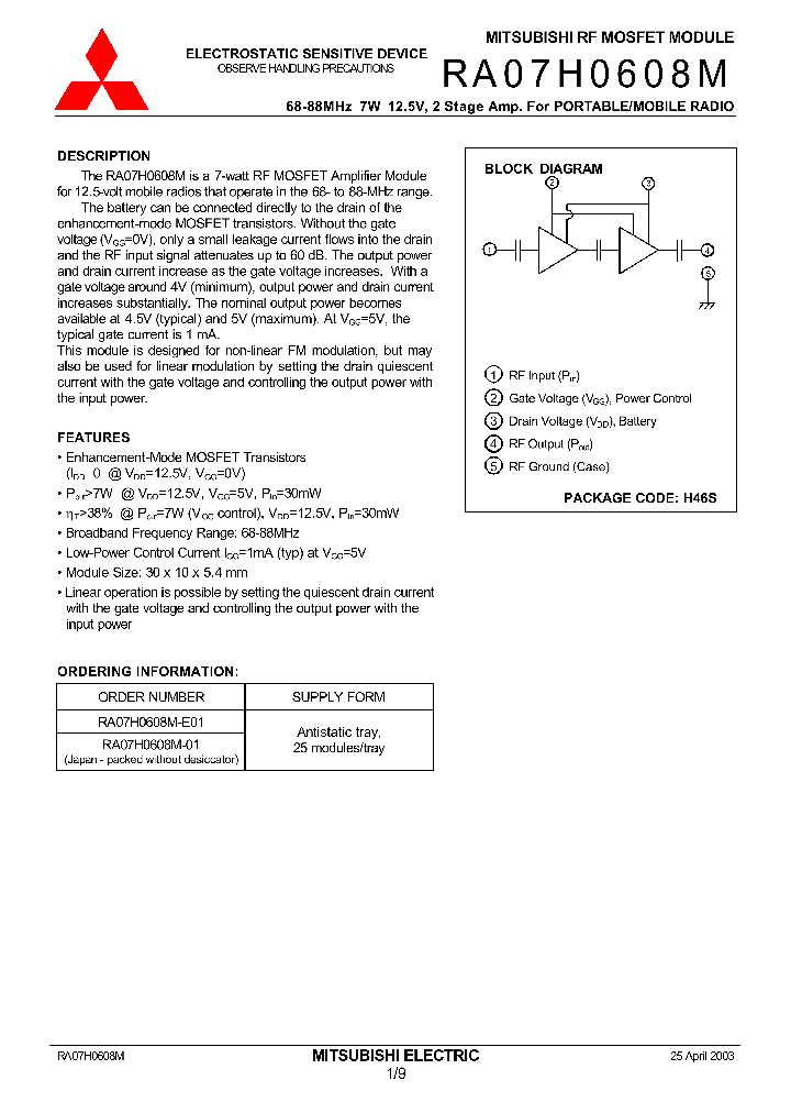 RA07H0608M_9105889.PDF Datasheet