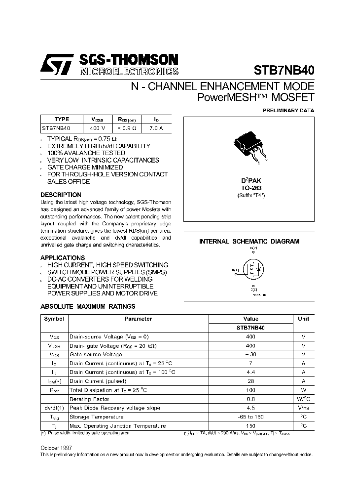 STB7NB40_9108000.PDF Datasheet