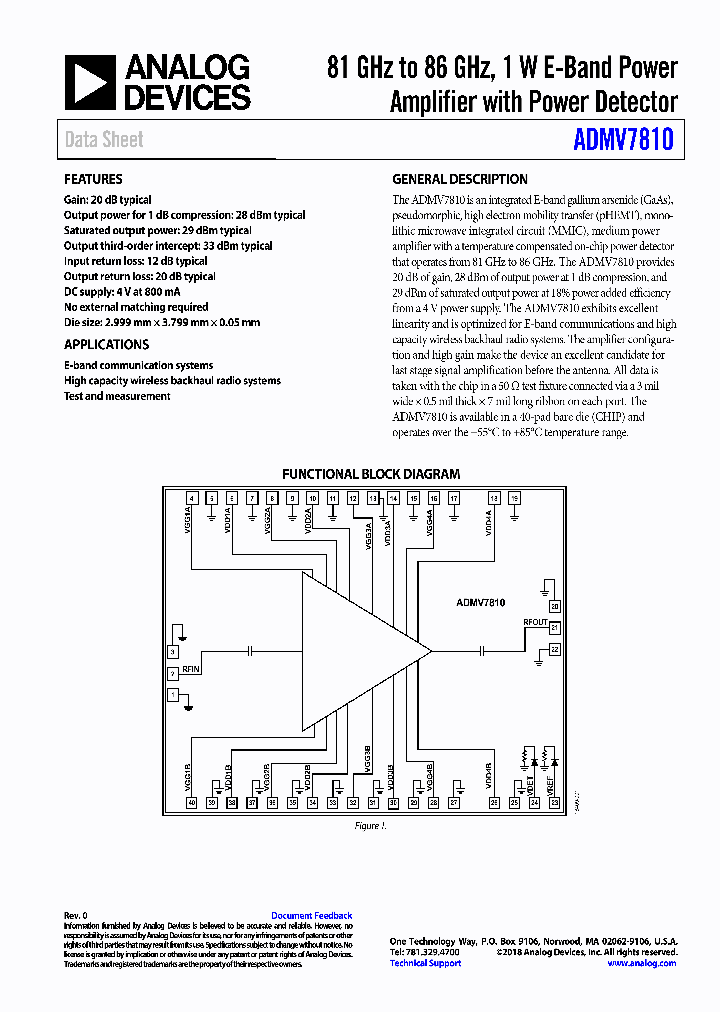 ADMV7810CHIPS_9108011.PDF Datasheet