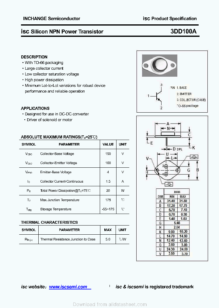 3DD100A_9111117.PDF Datasheet