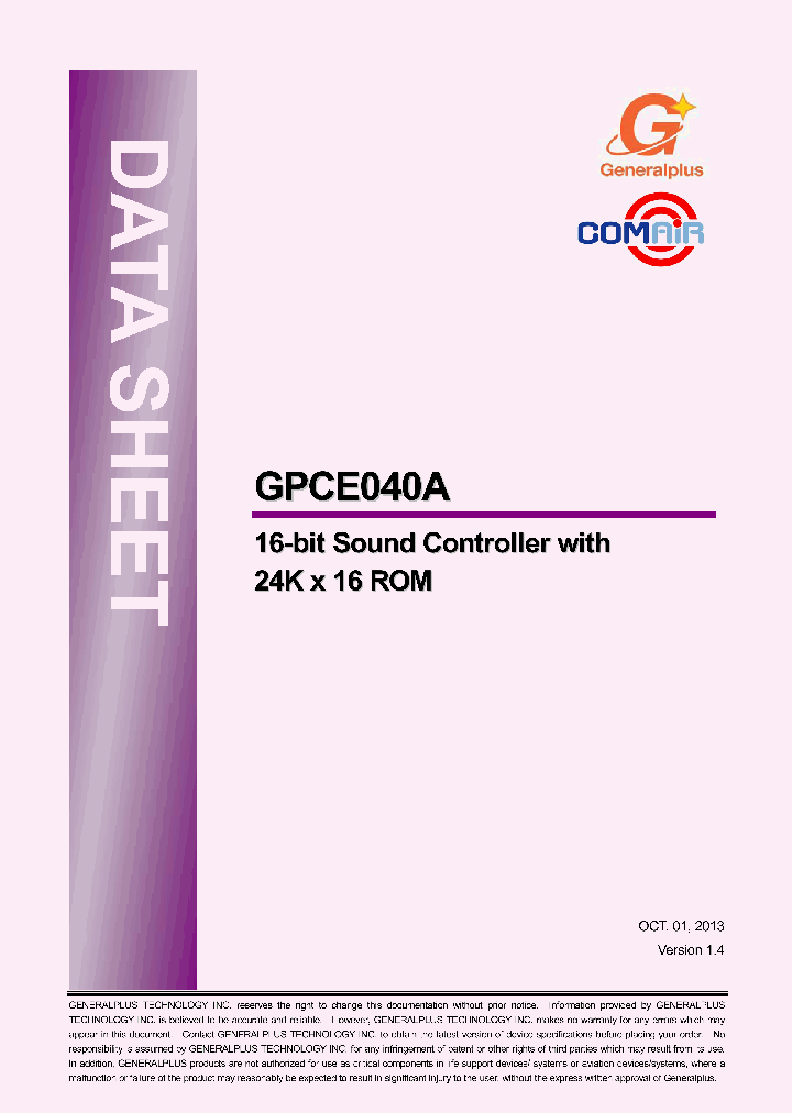 GPCE040A_9111279.PDF Datasheet