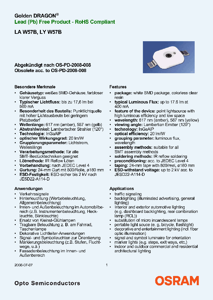 La W57b Pdf Datasheet Download Ic On Line