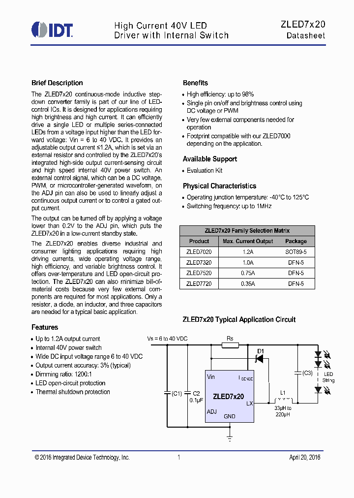 ZLED7520_9113550.PDF Datasheet