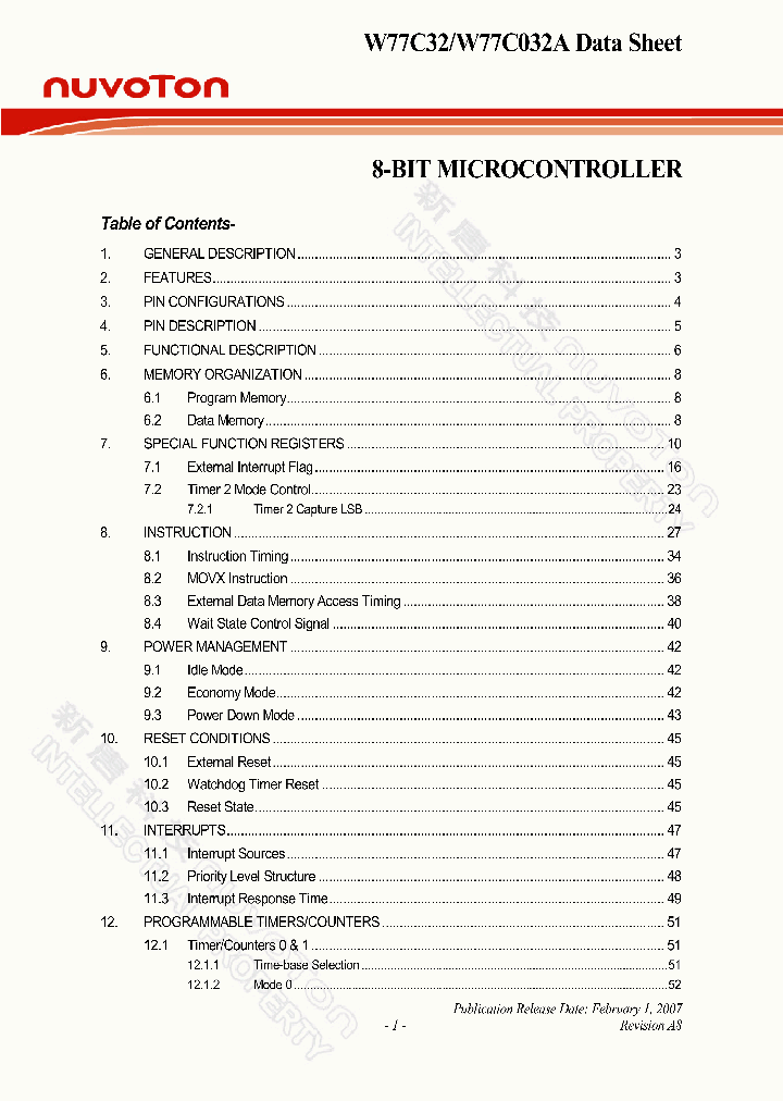 W77C32_9114487.PDF Datasheet