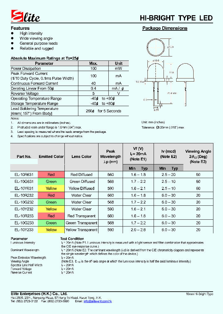 EL-10G233_9114593.PDF Datasheet