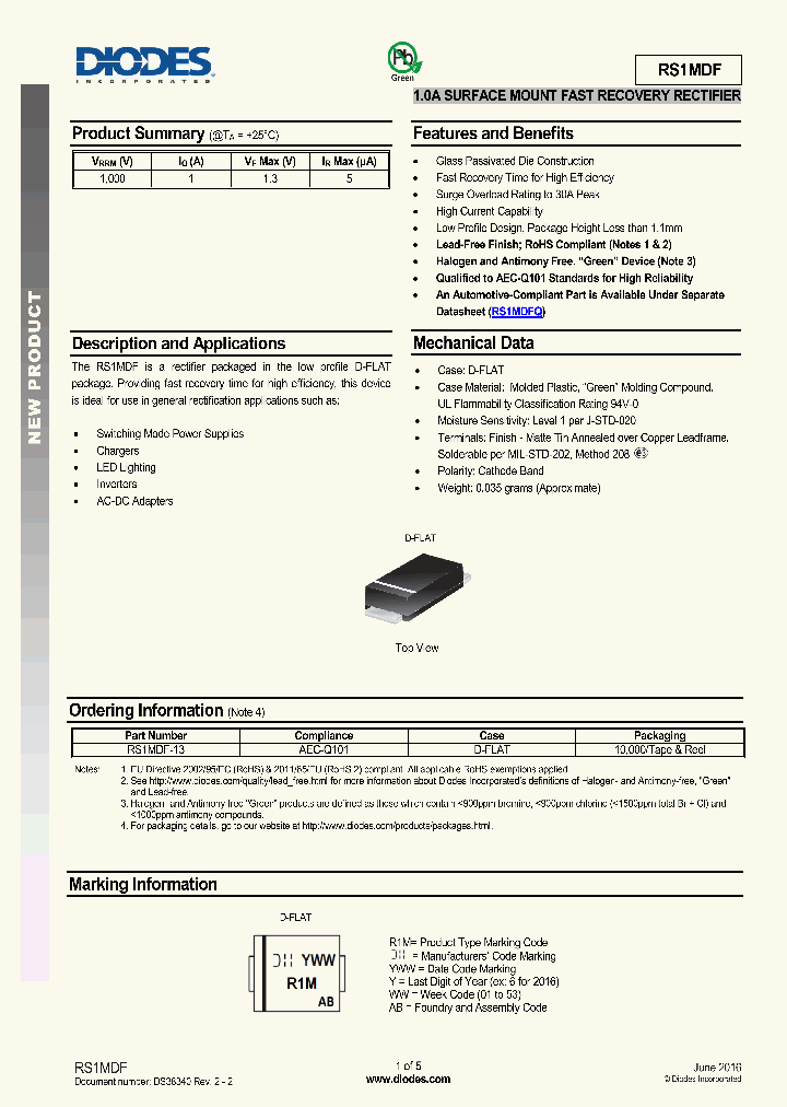 RS1MDF_9115004.PDF Datasheet