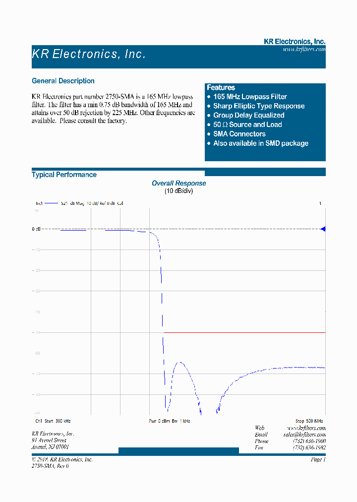 2750SMA_9115437.PDF Datasheet Download