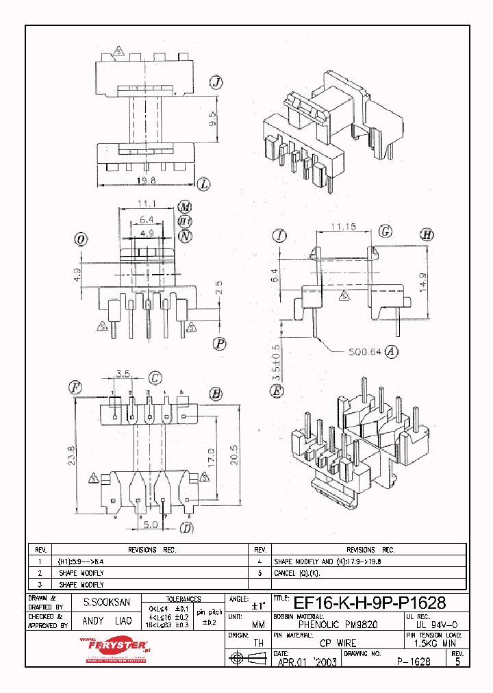 EF16-KH-9P-P1628_9116743.PDF Datasheet