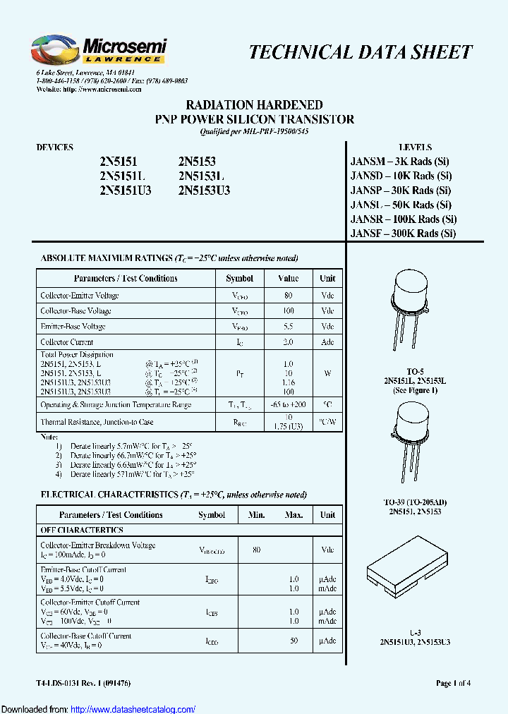 JANSF2N5153U3_9132431.PDF Datasheet